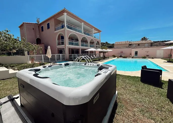 Lägenhetshotell Romana Avec Piscine Et Jacuzzi Propriano (Corsica)